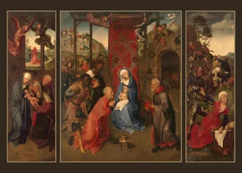 Die Anbetung der Könige (Triptychon)